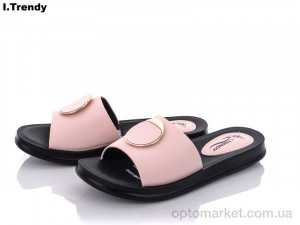 Купить Шльопанці жіночі Z35-5 Trendy рожевий