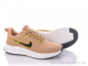 Кросівки чоловічі Z8(2008) brown-white Wonex бежевий  оптом от Optomarket