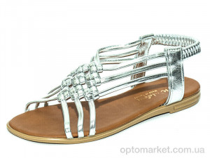 Купить Босоніжки жіночі Ж059Б серебряный Waldem срібний