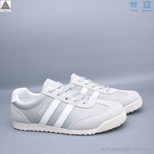 Кросівки жіночі ZH10-1 шкіра Stilli сірий  оптом от Optomarket