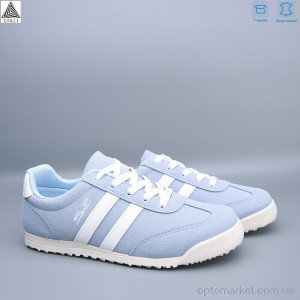 Кросівки жіночі ZH10-4 шкіра Stilli блакитний  оптом от Optomarket