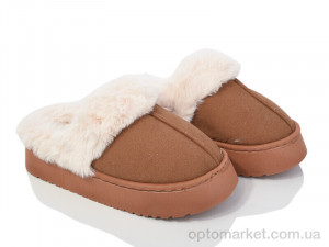 Купить Капці жіночі ZH15-2 YZY коричневий