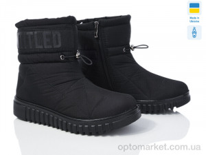 Купить Дутики жіночі Ж4414 чорний Progress чорний