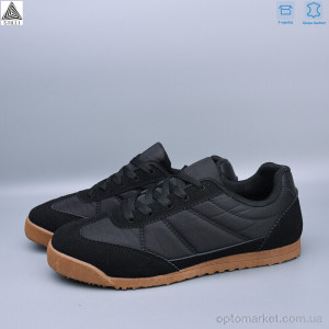 Кросівки жіночі ZH60-1 шкіра Stilli чорний оптом от Optomarket