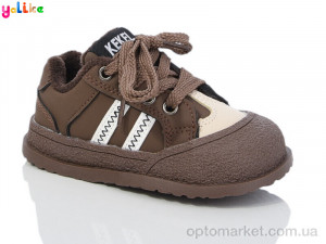 Купить Кросівки дитячі Зима 696-2 Yalike коричневий