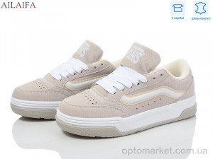 Кросівки жіночі ZJ1-4 V.ns бежевий  оптом от Optomarket