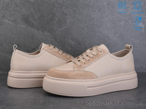 Кросівки жіночі ZJ2314-2 Jessica бежевий оптом от Optomarket
