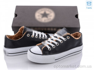 Купить Кеди жіночі ZVC001 C.nverse чорний