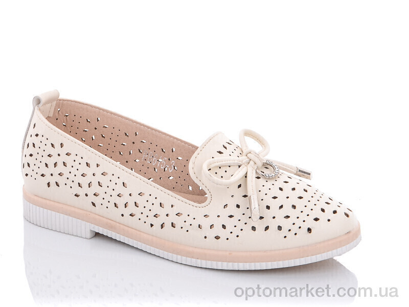 Купить Туфлі дитячі 000-PB615-3 Horoso бежевий, фото 2