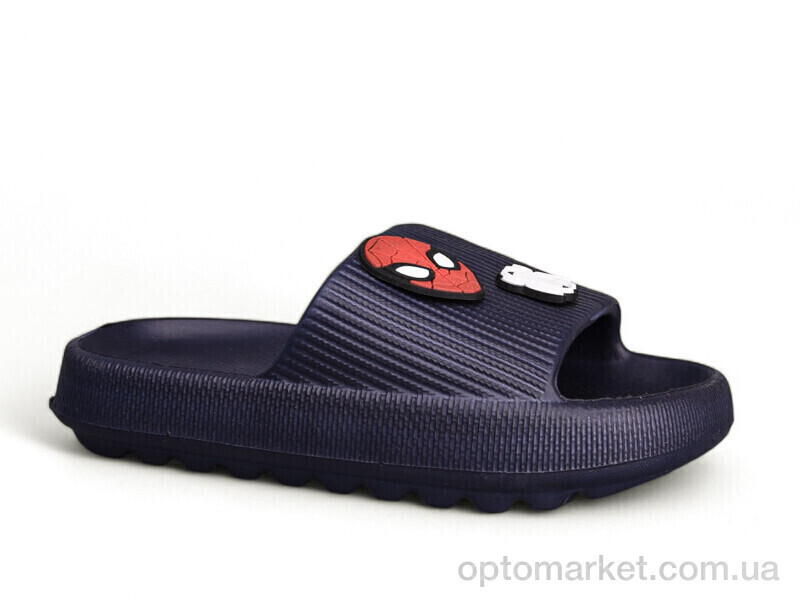Купить Шльопанці дитячі 001-3 (30-35) STT синій, фото 2