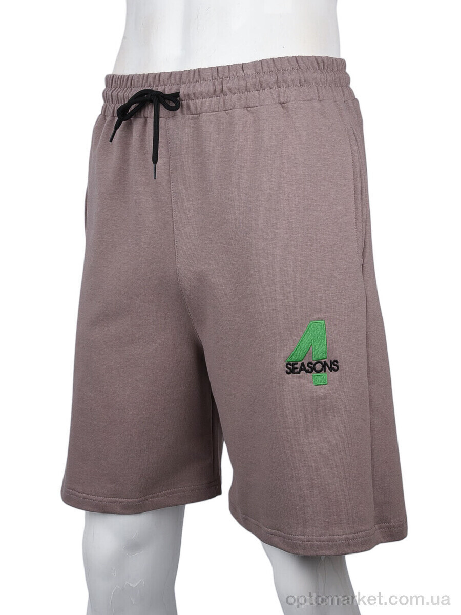 Купить Шорти чоловічі 001-4 brown 4 seasons коричневий, фото 4