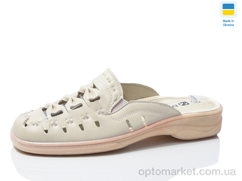 Купить Шльопанці жіночі 002-1 беж Dual бежевий, фото 2