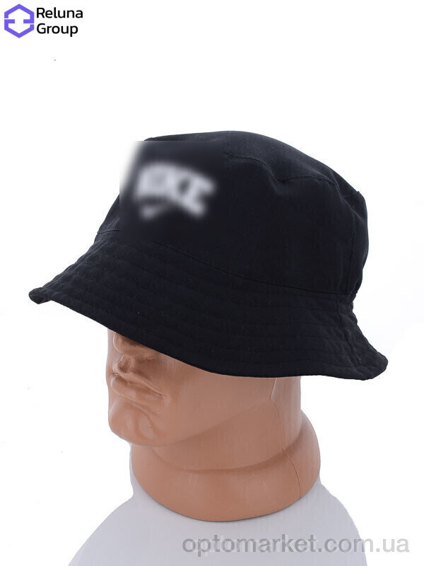 Купить Панама чоловічі 002-6 black N.ke чорний, фото 3