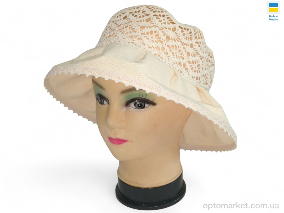 Купить Капелюх жіночі 0025 бежевий Mabi бежевий, фото 2