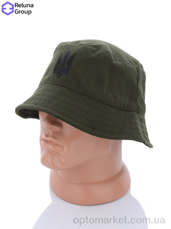 Купить Панама чоловічі 003-11 green Reluna Group зелений, фото 2