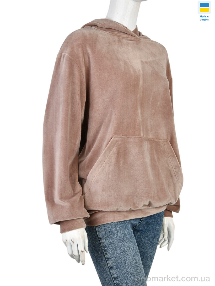 Купить Батник жіночі 003 бежевий Vande Grouff бежевий, фото 4