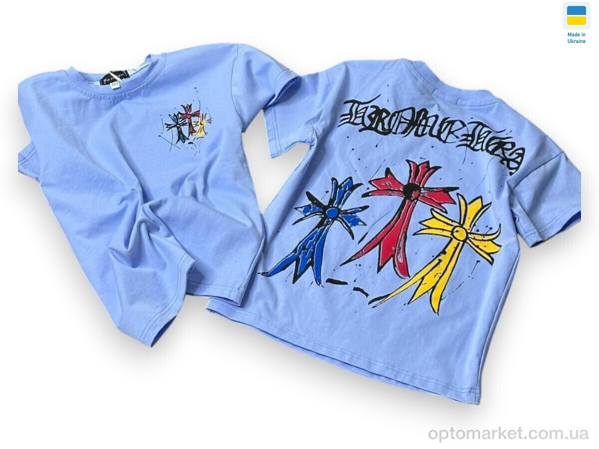 Купить Футболка дитячі 004-1 блакитний (92р) Fashion Classic Luxury Style блакитний, фото 2