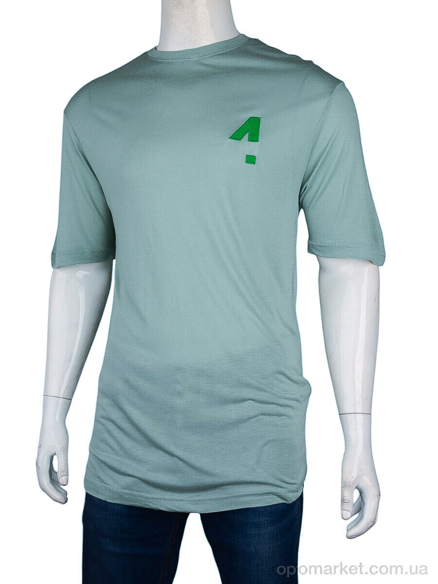 Купить Футболка чоловічі 006-2 green 4 seasons зелений, фото 4