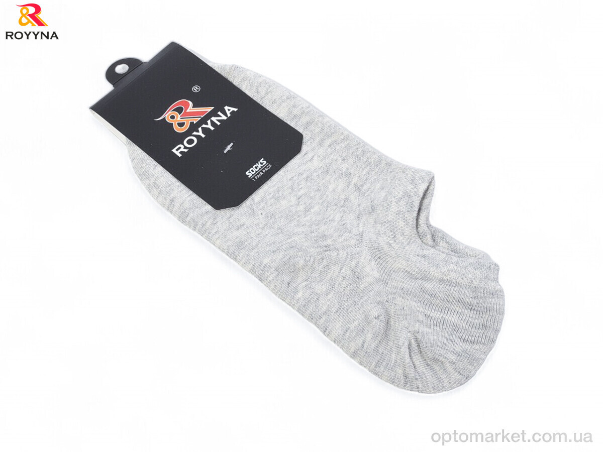Купить Шкарпетки жіночі 006B grey Royyna сірий, фото 3