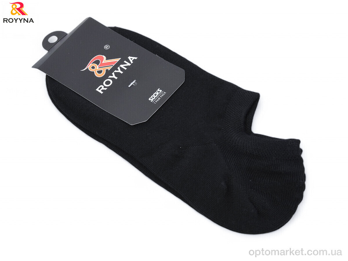 Купить Шкарпетки жіночі 006C black Royyna чорний, фото 3