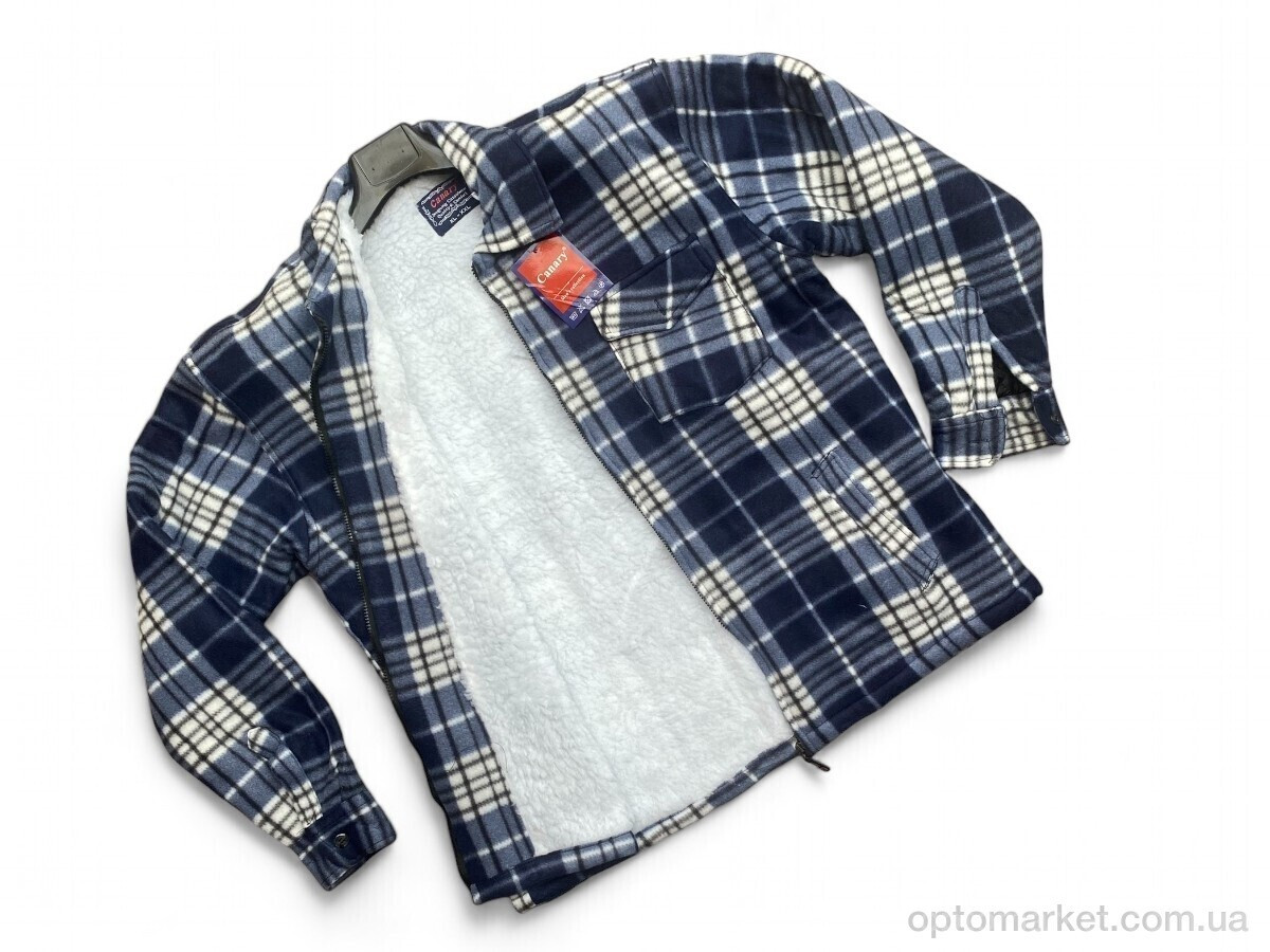 Купить Сорочка чоловічі 009-15 Canary синій, фото 3