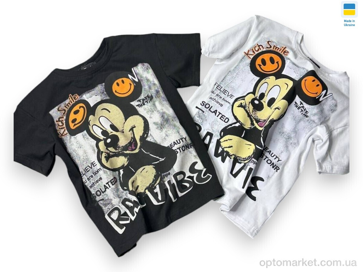 Купить Футболка дитячі 011-1 білий (104р) Fashion Classic Luxury Style білий, фото 2