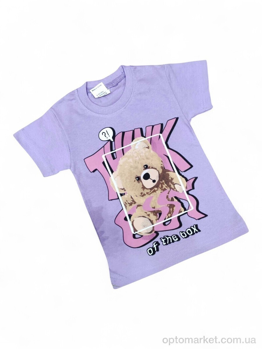 Купить Футболка дитячі 0117-1 бузковий Basak Kids фіолетовий, фото 2