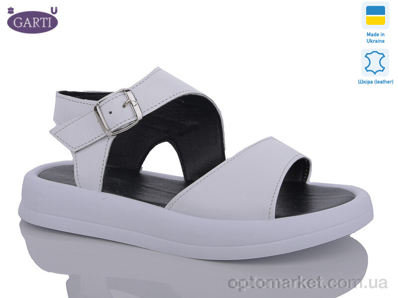 Купить Босоніжки жіночі 0138 біла шкіра-old Garti білий, фото 2