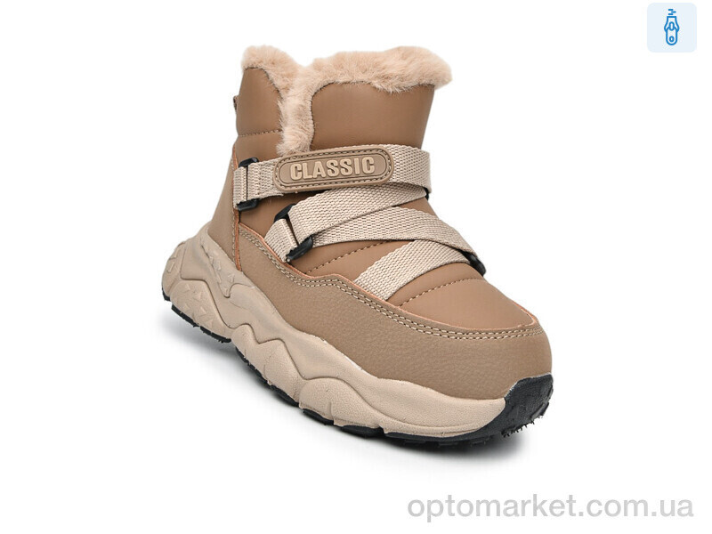 Купить Черевики дитячі 01441B Bi&Ki коричневий, фото 3