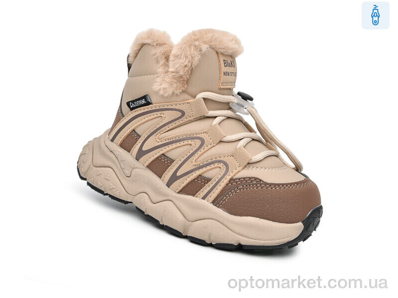 Купить Черевики дитячі 01442F Bi&Ki бежевий, фото 3