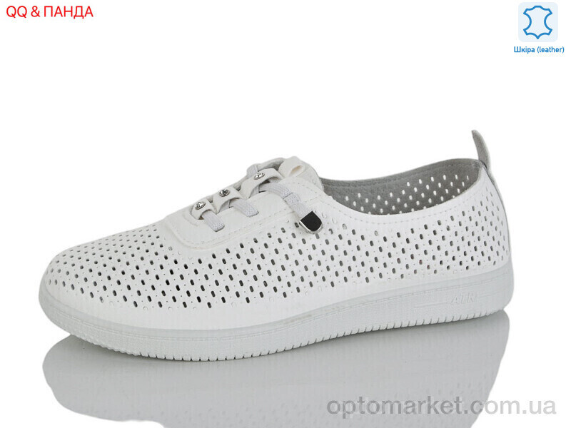 Купить Кросівки жіночі 015-5 QQ&Панда білий, фото 2