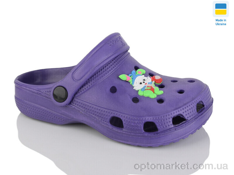 Купить Крокси дитячі 017 фіолетовий Cross фіолетовий, фото 2