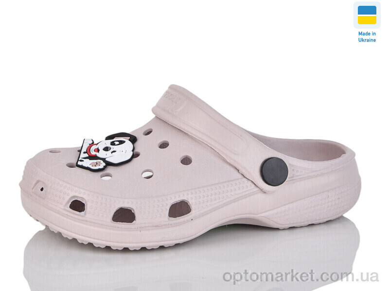 Купить Крокси дитячі 017 пудра Cross бежевий, фото 2