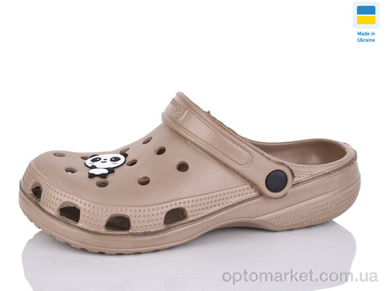 Купить Крокси унісекс 018 кофе Cross коричневий, фото 2