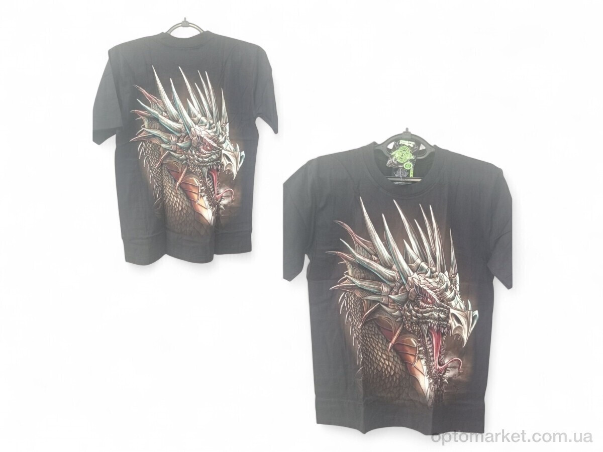 Купить Футболка чоловічі 0190 чорний Mabi чорний, фото 2