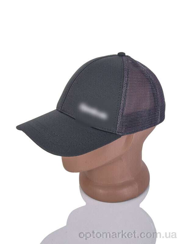 Купить Кепка унісекс 0201-4 grey RuBi сірий, фото 3