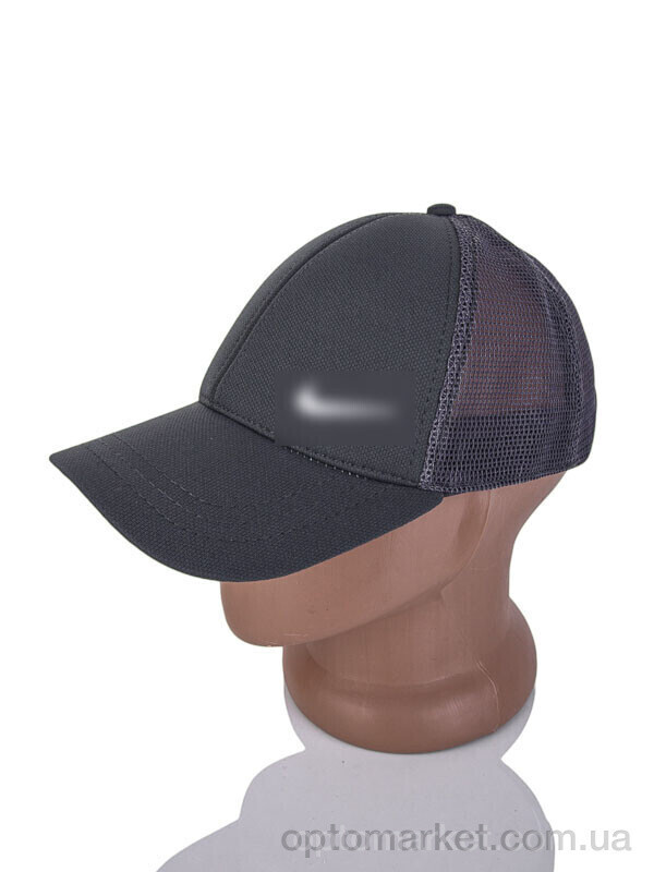 Купить Кепка унісекс 0203-3 grey RuBi сірий, фото 3