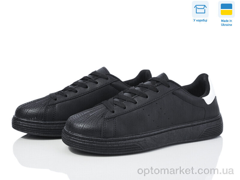 Купить Кросівки жіночі 0213-1 Swin чорний, фото 2