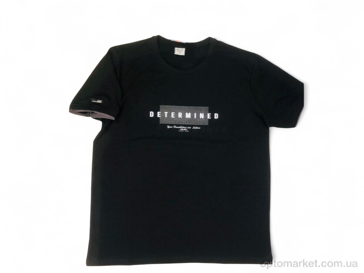 Купить Футболка чоловічі 0213 чорний Mabi чорний, фото 2