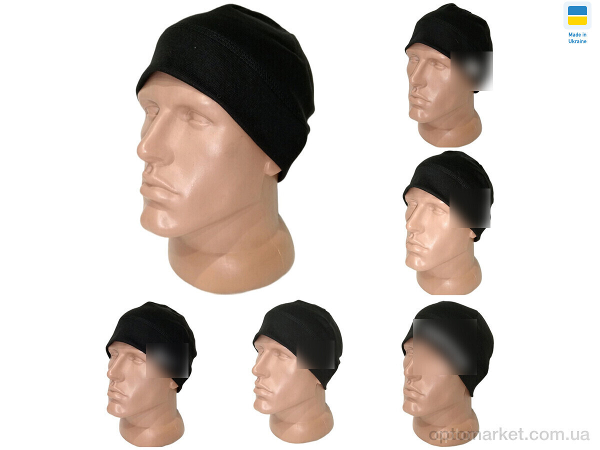 Купить Шапка чоловічі 0282 mix Mabi чорний, фото 3