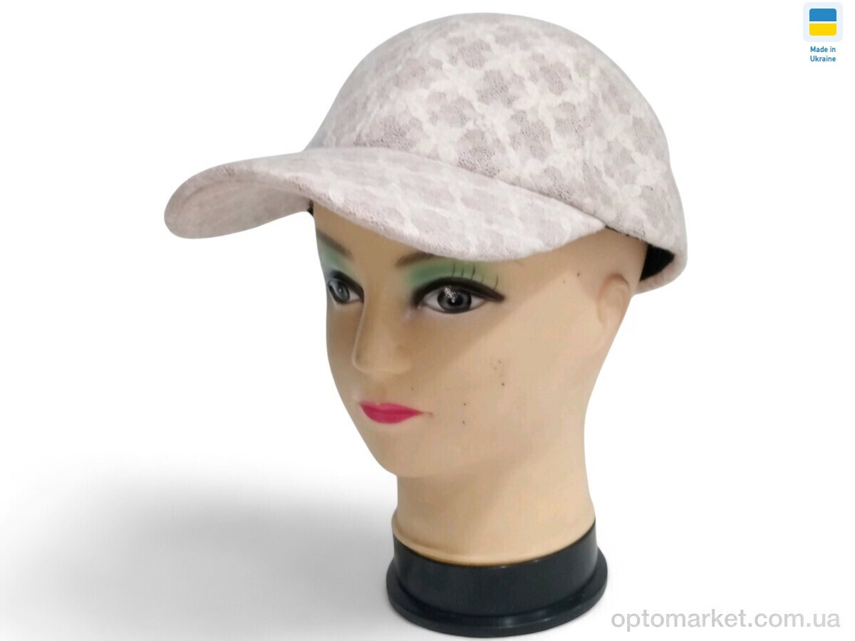 Купить Кепка жіночі 0298 бежевий Mabi бежевий, фото 2