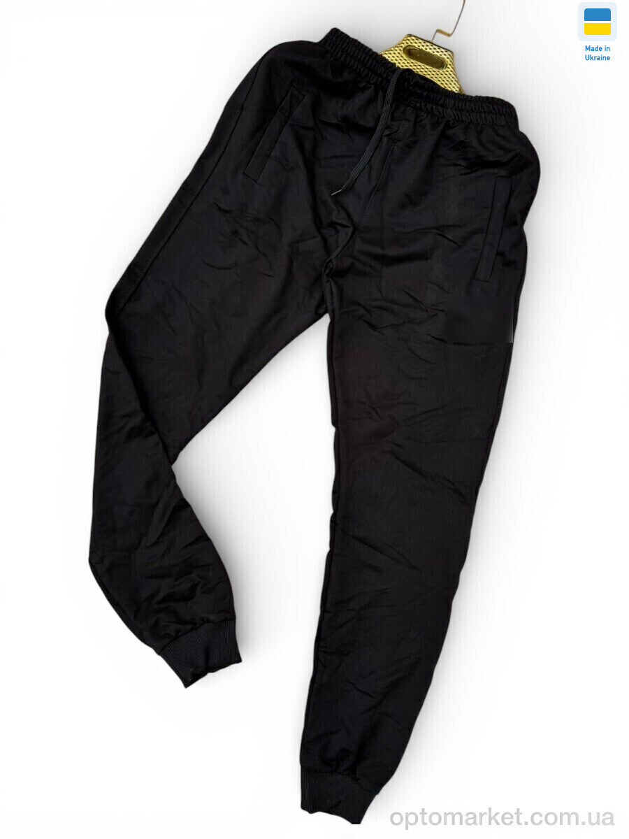 Купить Спортивні штаны чоловічі 02Ad чорний A.idas чорний, фото 3