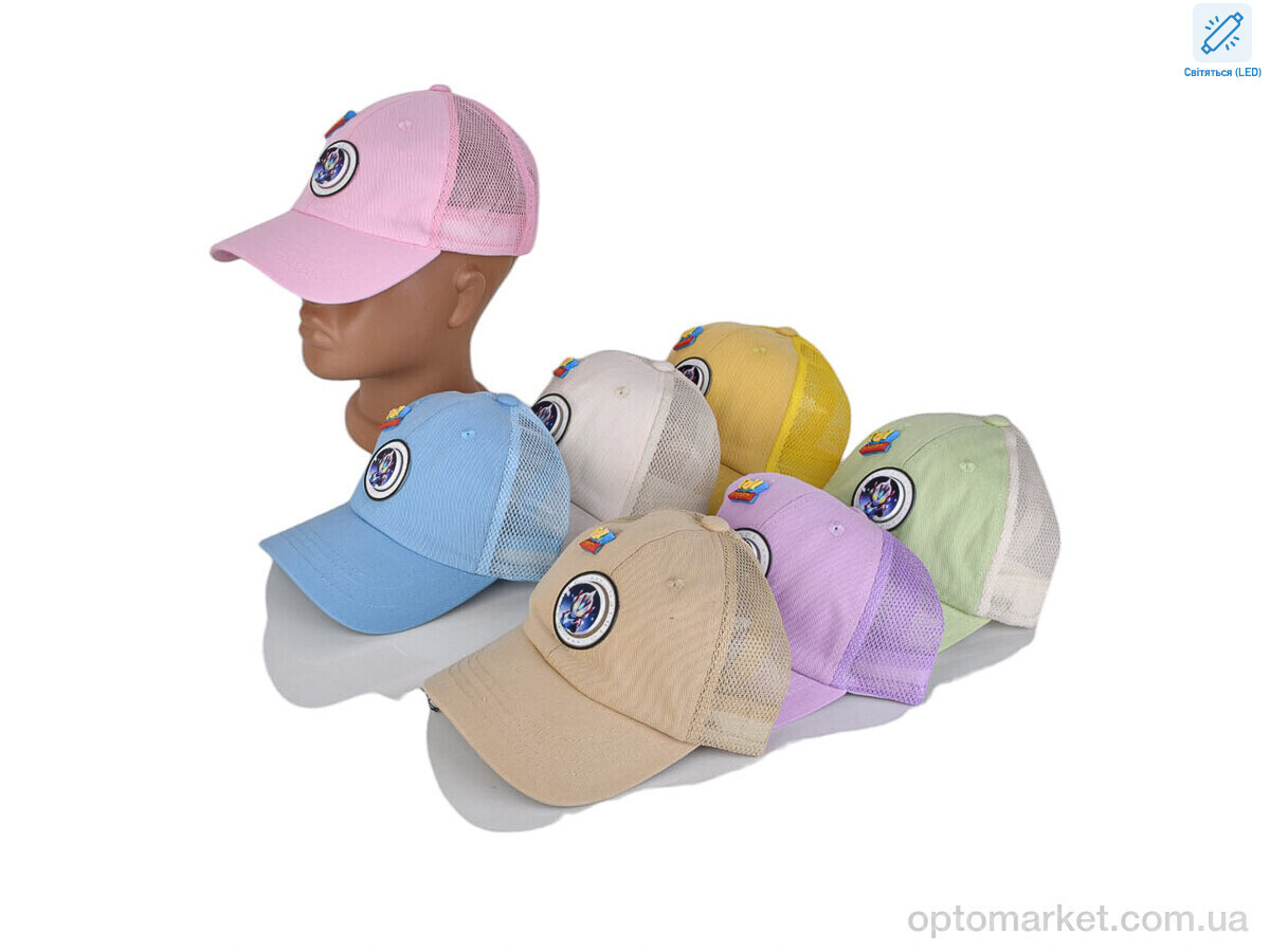 Купить Кепка дитячі 0310 LED mix RuBi мікс, фото 2