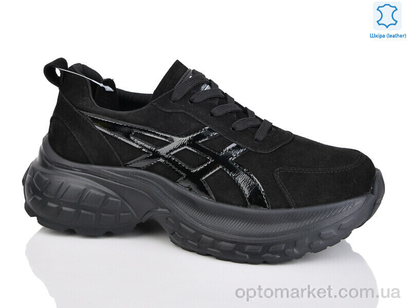 Купить Кросівки жіночі 035-2 Yimeili чорний, фото 2