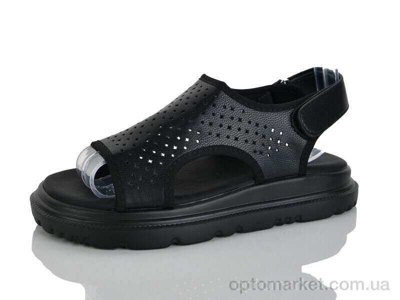 Купить Босоніжки жіночі 041-1 Lilin чорний, фото 2