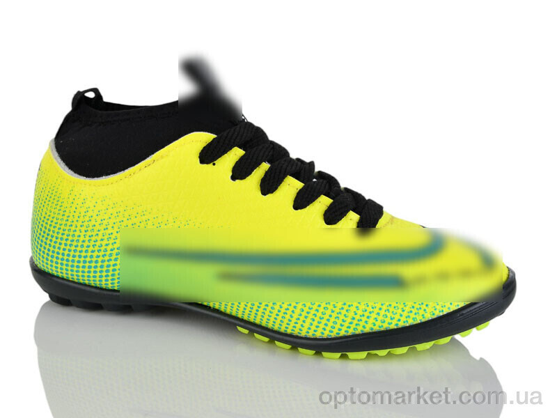 Купить Футбольне взуття дитячі 043 жовтий N.ke жовтий, фото 3