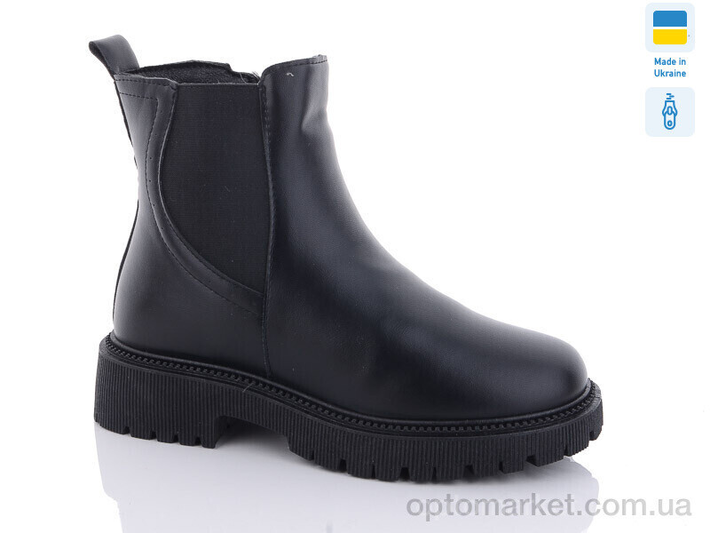 Купить Черевики жіночі 0436-1 Swin чорний, фото 2