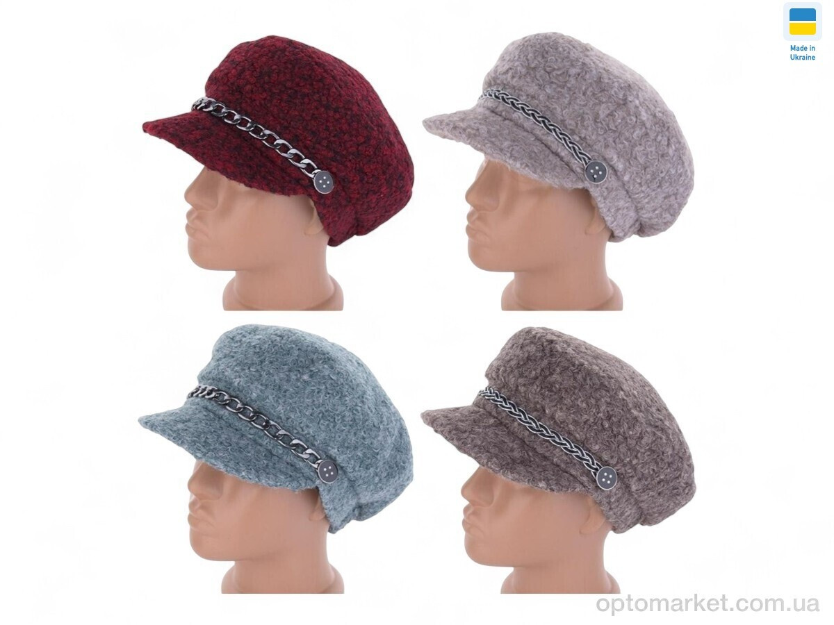 Купить Кепка жіночі 0443 mix Mabi мікс, фото 2