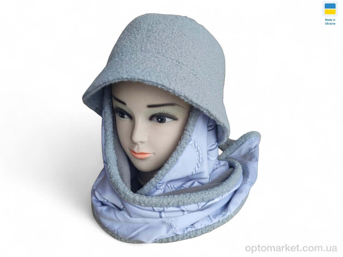 Купить Капелюх жіночі 0468 l.grey Mabi сірий, фото 2