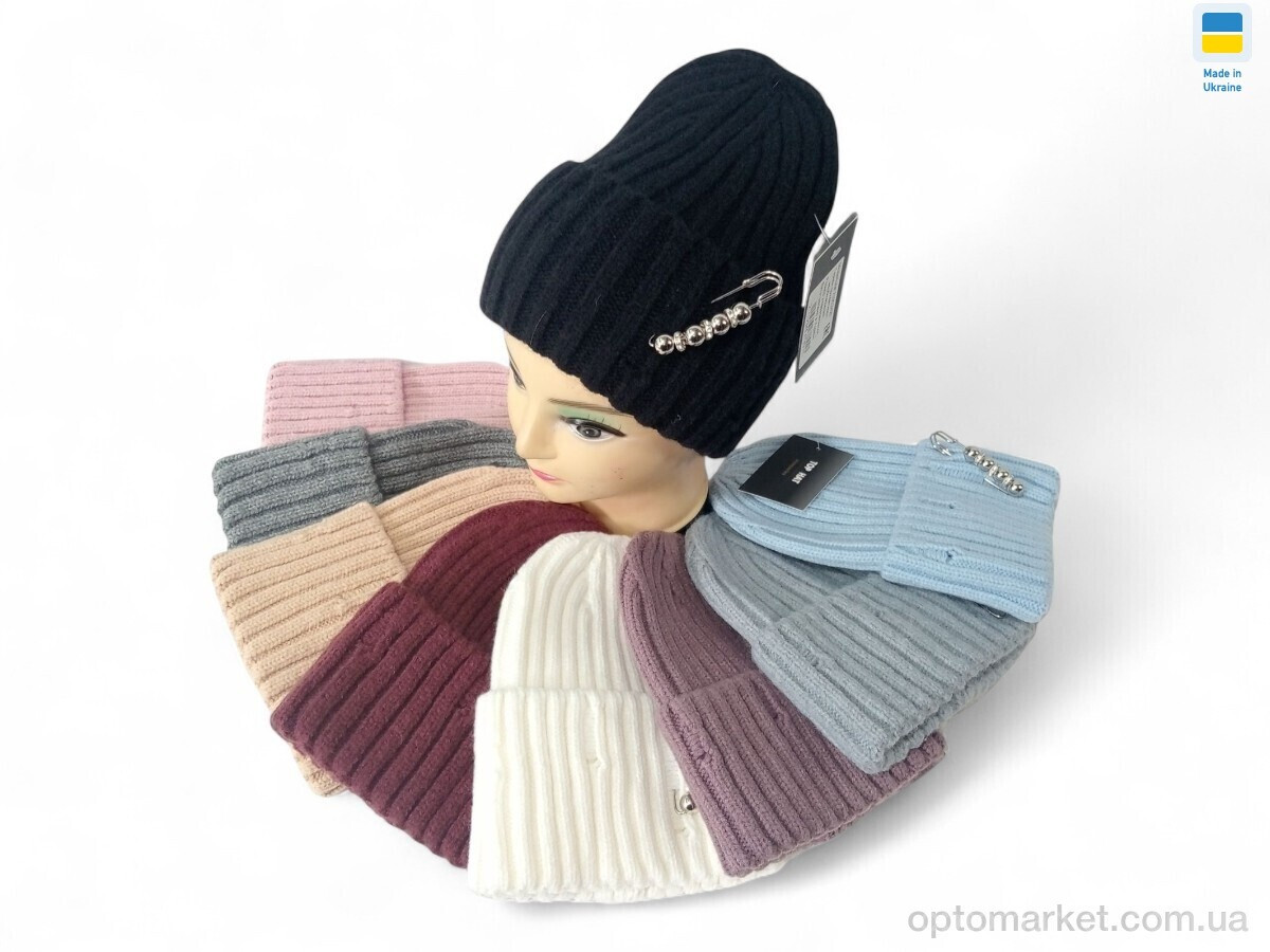 Купить Шапка жіночі 0478 mix Mabi мікс, фото 2